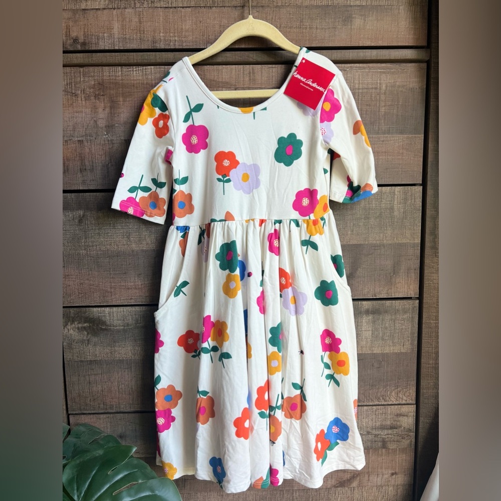 Girls Hanna Andersson dress new with tags